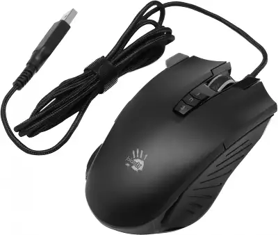 Мышь A4Tech Bloody V9M черный оптическая 6200dpi USB 9but