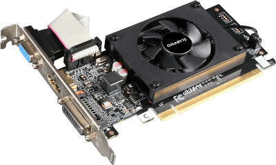 Видеокарта GIGABYTE NVIDIA nVidia GeForce GT710 2Gb DDR3 PCI-E VGA, DVI, HDMI