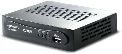 Цифровая ТВ-приставка D-Color DC930HD черный