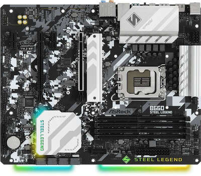 Материнская плата ATX LGA1700 ASRock B660 STEEL LEGEND