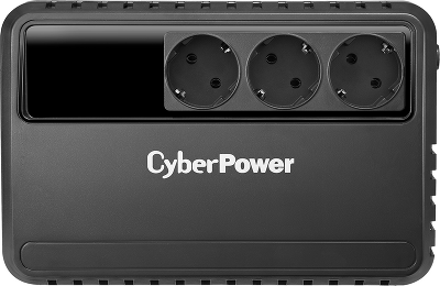 ИБП CyberPower BU725E, Line-Interactive, 725VA/390W, 3 Schuko розетки, Black, 0.15х0.15х0.2м., 5кг./ UPS Line-Interactive CyberPower BU725E 725VA/390W (3 EURO)