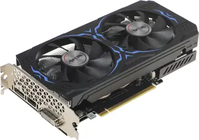 Видеокарта Afox PCI-E 4.0 AF3050-8GD6H2-V2 NVIDIA GeForce RTX 3050 8Gb 128bit GDDR6 1552/14000 DVIx1 HDMIx1 DPx1 HDCP Ret