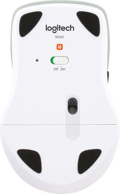 Мышь беспроводная Logitech Wireless Mouse M560 White (910-003913)