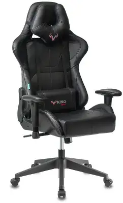 Кресло игровое Zombie VIKING 5 AERO Edition черный эко.кожа с подголов. крестов. пластик