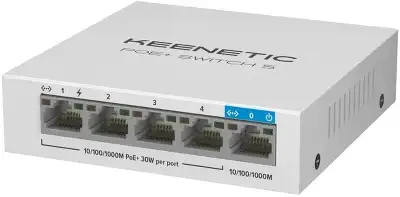 Keenetic PoE+ Switch Keenetic PoE+ Switch 5 (KN-4610)