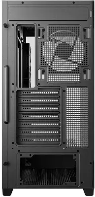 Корпус Deepcool CG580 4F черный без БП ATX 6x120mm 3x140mm 2xUSB3.0 audio bott PSU