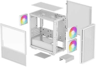 Корпус Deepcool CH360 WH R-CH360-WHAPE3-G-1