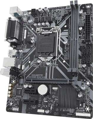 Материнская плата microATX LGA1151v2 GIGABYTE H310M DS2 2.0