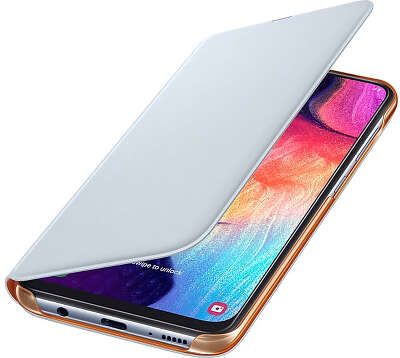 Чехол-книжка Samsung для Samsung Galaxy A50 (2019) Wallet Cover белый (EF-WA505PWEGRU)