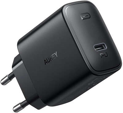 Зарядное устройство Aukey Single-Port USB-C PD 20W, Black [PA-F1S]