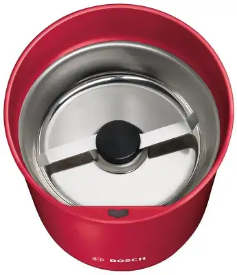 Кофемолка Bosch TSM6A014R 180Вт сист.помол.:ротац.нож вместим.:75гр красный