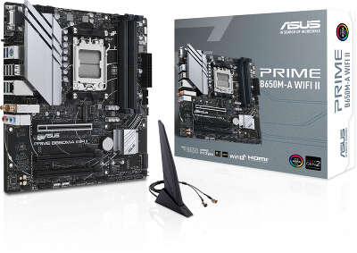Материнская плата mATX LGAAM5 ASUS PRIME B650M-A WIFI II