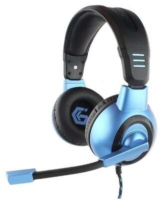 Gembird MHS-G55, код Survarium, черн/син, рег громкости, откл микр, каб 2.5м