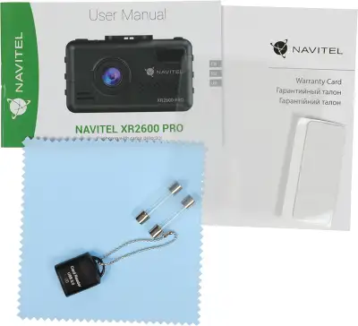 Видеорегистратор с радар-детектором Navitel XR2600 PRO GPS черный
