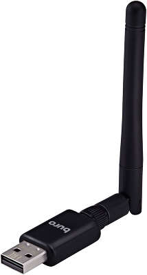 Адаптер USB Buro BU-BT40C BT4.0+EDR class 1 100м черный