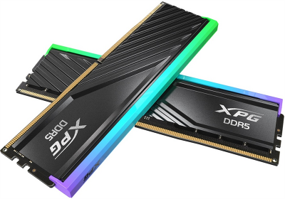 Оперативная память ADATA DDR5 DIMM 32GB 6400MHz 2*16GB 32-39-39 BLACK DUAL TRAY RGB