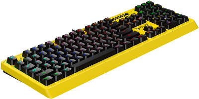 Клавиатура A4Tech Bloody B810RC Punk механическая желтый/черный USB for gamer LED