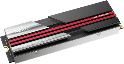 SSD накопитель Netac SSD NV7000 1TB PCIe 4 x4 M.2 2280 NVMe 3D NAND, R/W up to 7200/5500MB/s, IOPS(R4K) 460K/920K, TBW 640TB, with heat sink, 5y wty