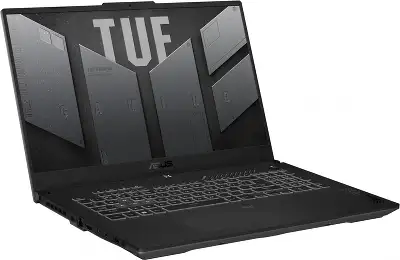 Ноутбук Asus TUF Gaming A17 FA707NVR-HX010 Ryzen 7 7435HS 16Gb SSD512Gb NVIDIA GeForce RTX4060 8Gb 17.3" IPS FHD (1920x1080) без ОС grey WiFi BT Cam (90NR0JJ5-M000D0)