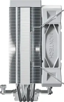Устройство охлаждения(кулер) Montech NX400 Soc-AM5/AM4/1200/1700/1851 белый 4-pin 34.17dB Al+Cu 220W 874gr Ret (NX400WH)