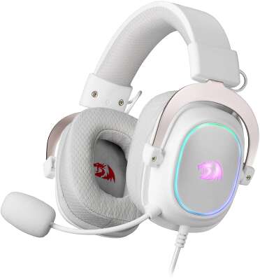 Redragon Игровая гарнитура Zeus X RGB, 7.1, USB, белый
