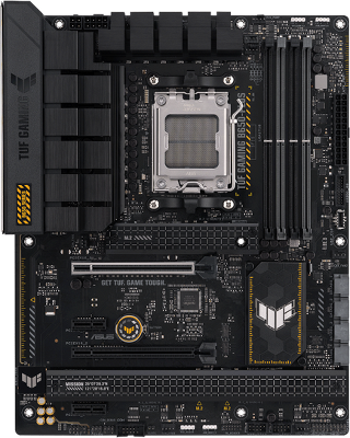 Материнская плата ASUS TUF GAMING B650-PLUS, AM5, B650, 4*DDR5, 4*SATA, 3*M.2, 2*USB 3.2, 4*USB 2.0, Type-C, 3*PCIx16, 2*PCIx1, DP+HDMI, ATX; 90MB1BY0-M0EAY0