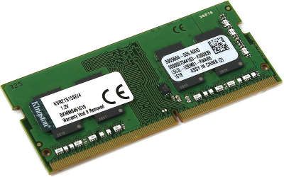 Модуль памяти SO-DIMM DDR4 4096Mb DDR2133 Kingston [KVR21S15S6/4]