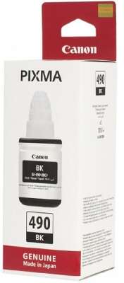 Canon 0663C001 Чернила Canon GI-490 BK (black), 135 мл 