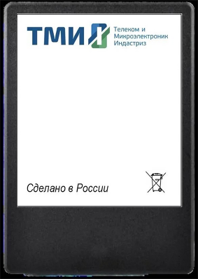 Твердотельный накопитель ТМИ SSD 2.5" 1ТБ SATA3 6Gbps, 3D TLC, до R560/W510, IOPS (random 4K) до R66K/W73K, 2521,01 TBW, 3,45 DWPD 2y wty МПТ 27 баллов