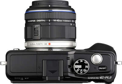 Цифровая фотокамера Olympus E-PL2 Black Kit (M.Zuiko 14-42 мм)