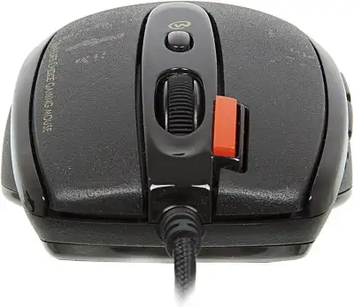 Мышь A4Tech V-Track F5 черный/рисунок оптическая 3000dpi USB 6but