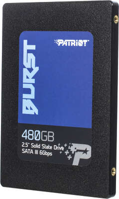 Твердотельный накопитель SATA3 480Gb [PBU480GS25SSDR] (SSD) Patriot BURST