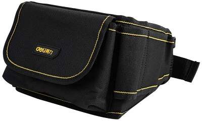 Пояс монтажника со сквозными карманами Deli DL5864 600 x 145 x 50 мм, 8+1 карманов, ткань Оксфорд 600D