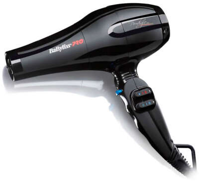 Фен Babyliss Pro Prodigio Ionic 2300Вт черный (BAB6730IRE)