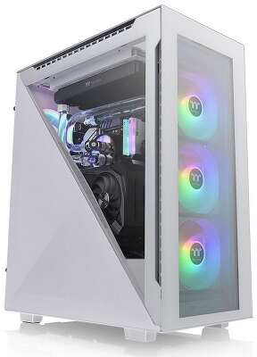 Корпус Thermaltake Divider 500 TG Snow ARGB CA-1T4-00M6WN-01 White/Win/SPCC/Tempered Glass*4/120mm ARGB Fan*3/120mm CA-1T4-00M6WN-01 Standard Fan*1 (527897)