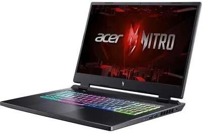 Ноутбук Acer Nitro 17 AN17-41-R0LG 17.3" WQHD IPS R 5 7640H 4.3 ГГц/16/1Tb SSD/RTX 4050 6G/Dos