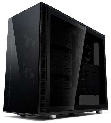 Корпус Fractal Design Define S2 Vision Blackout Edition, черный, ATX, Без БП (FD-CA-DEF-S2V-BKO-TGD)