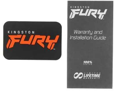 Модуль памяти DDR4 DIMM 32Gb DDR3200 Kingston FURY Beast Black RGB XMP (KF432C16BB2A/32)