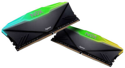 Набор памяти DDR4 DIMM 2x8Gb DDR3600 Apacer NOX RGB Series (AH4U16G36C25YNBAA-2)