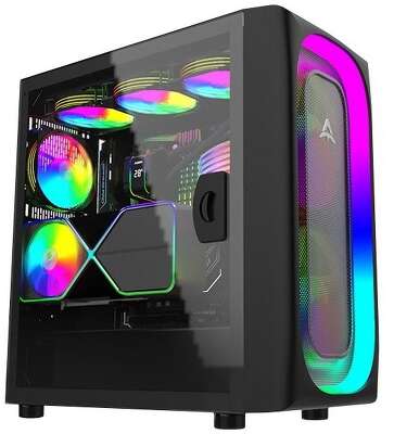 Корпус ALSEYE Ai Pro-B (Halo Pro) Material: 0.7mm SPCC, Motherboard Compatiblility: Mini-ITX/Micro ATX/ATX/EATX, I/O Ports: USB2.0*1+HD Audio+USB3.0*1+Typc*1, Drive bay: H.D.D(3.5»)*3pcs+S.S.D(2.5») *2pcs, Metallic Size: 375*200*445mm, Case Size: 405*200*