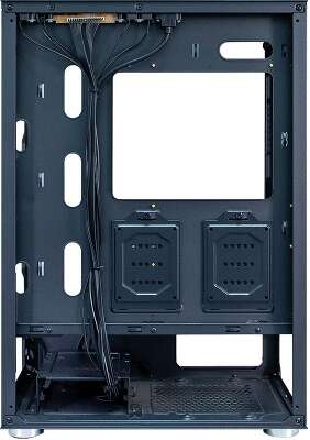Корпус 1STPLAYER FIREBASE XF, черный, ATX, Без БП (XF-BK-4F1)