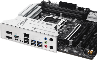 Материнская плата ASUS PRIME Z890M-PLUS WIFI, LGA1851, Z890, 4*DDR5, 6*SATA, 3*M.2, 5*USB 3.2, 4*USB 2.0, Type-C, 3*PCIx16, HDMI+DP, mATX; 90MB1J80-M0EAY0