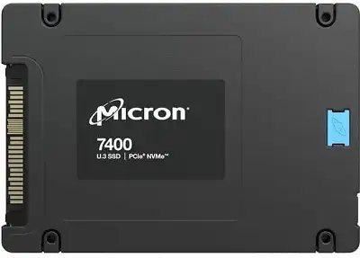 Накопитель SSD PCIE 3.2TB 7400 MAX MTFDKCC3T2TFC-1AZ1ZABYY U.3 NVMe 6600/3500 3DWPD MICRON