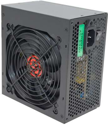 Ginzzu CB500 12CM black,24+4p,PCI-E, 4*SATA, 3*IDE,оплетка MB, кабель питания