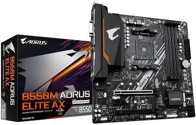 Материнская плата Gigabyte B550M AORUS ELITE AX, RTL