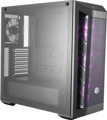 Корпус Cooler Master MasterBox MB511 RGB, черный, ATX, Без БП (MCB-B511D-KGNN-RGB)