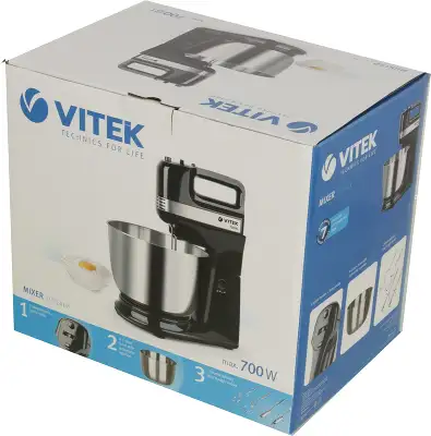 Миксер стационарный Vitek VT-1419 700Вт черный