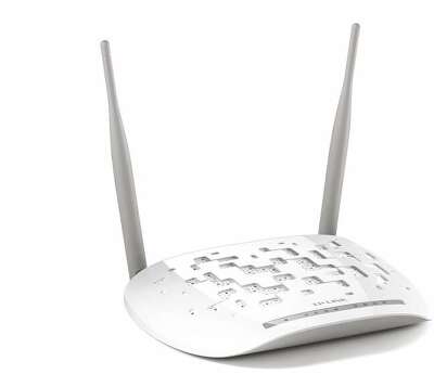 Роутер беспроводной TP-Link TD-W8961N N300 10/100BASE-TX/ADSL белый
