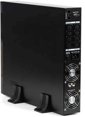 ИБП БАСТИОН RAPAN-UPS 3000 RACK+4x9Ah, 3000 В·А, 2.1 кВт, IEC, черный