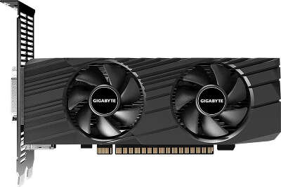 Видеокарта GIGABYTE NVIDIA nVidia GeForce GTX1650 D5 Low Profile 4Gb DDR5 PCI-E DVI, HDMI, DP